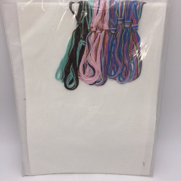 Something Special Bunny Family Portrait Counted Cross Stitch Kit 50777 - Picture 3 of 4